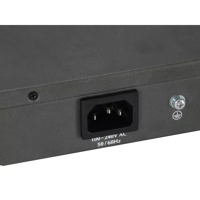 LevelOne 52-Port L3 Lite Managed Gigabit PoE Switch, 4 x 10GbE SFP+, 48 PoE-Ausgänge, 400W PoE-Leistungsbudget