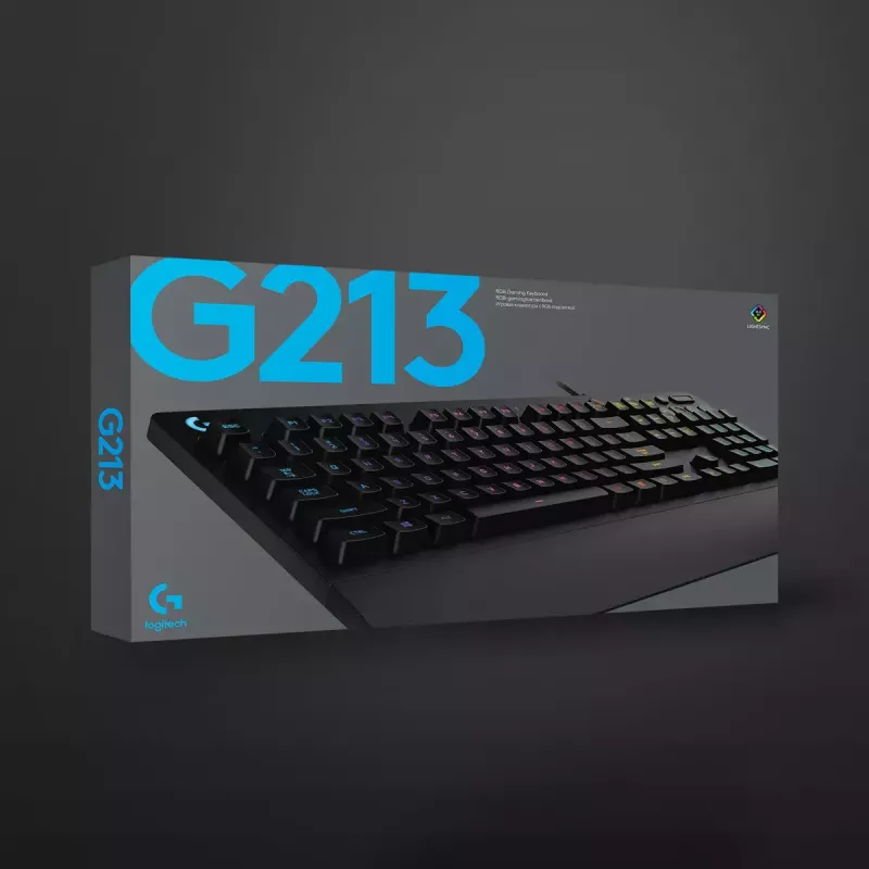 Gaming-Tastatur Logitech G G213 Prodigy Full-size RGB LED Kabelgebunden