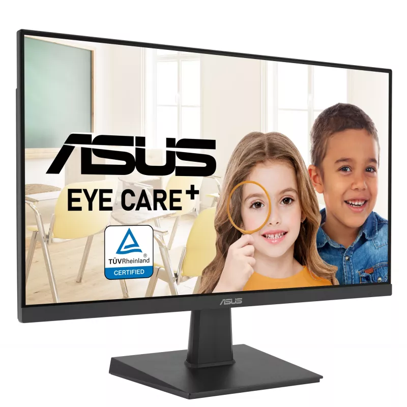27 Zoll ASUS VA27EHF IPS LCD Monitor, Full HD 1920x1080, 1 ms, 178° Betrachtungswinkel, VESA, Schwarz