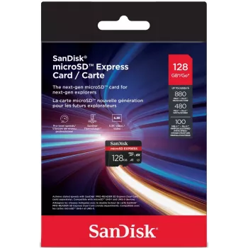 MicroSD-Karte SanDisk 128 GB UHS-I Express SDSQXFN-128G-GN4NN