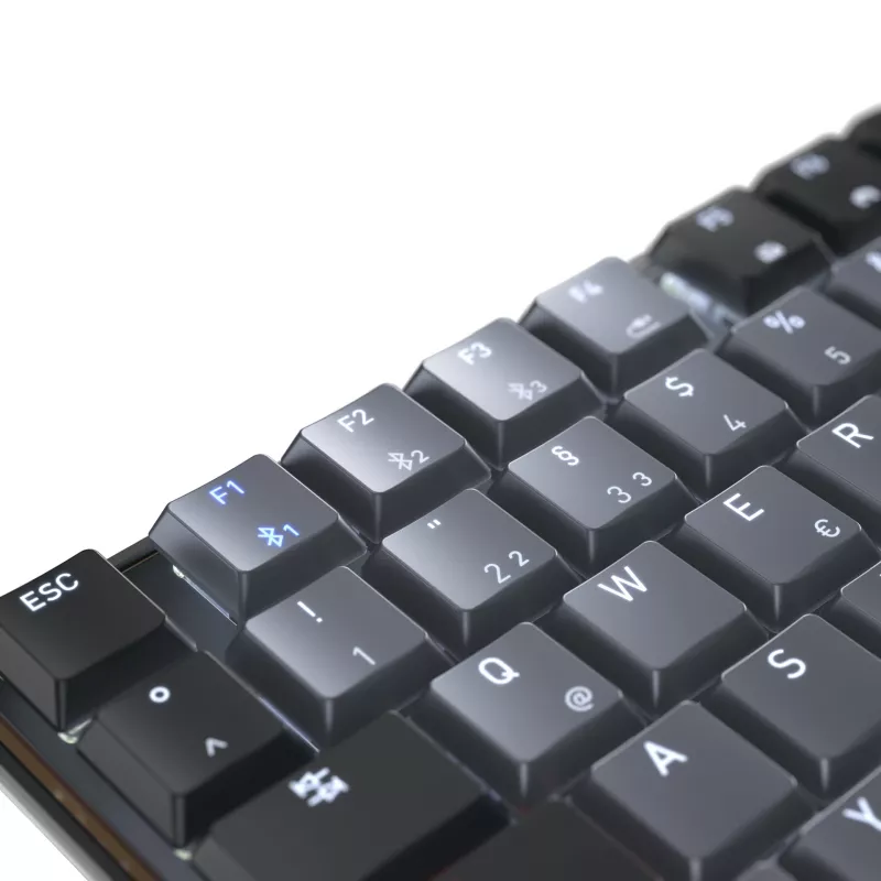 CHERRY KW 550 MX LP Tastatur Home/Office USB + Bluetooth QWERTZ Deutsch Schwarz