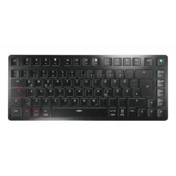 CHERRY KW X ULP 2.0 MINI Tastatur Home/Office USB + RF Wireless + Bluetooth QWERTZ Deutsch Schwarz