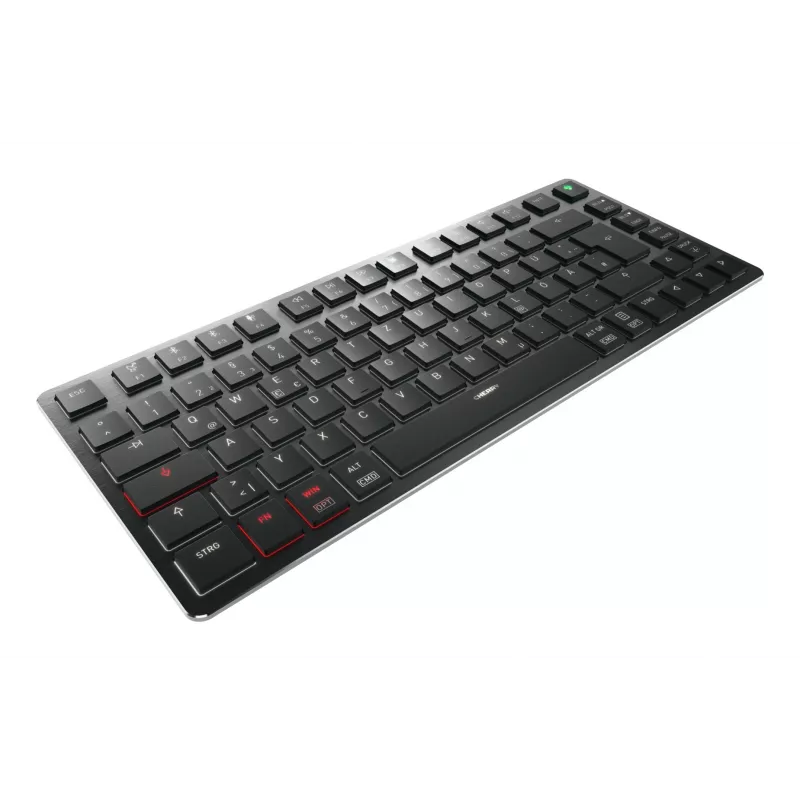CHERRY KW X ULP 2.0 MINI Tastatur Home/Office USB + RF Wireless + Bluetooth QWERTZ Deutsch Schwarz