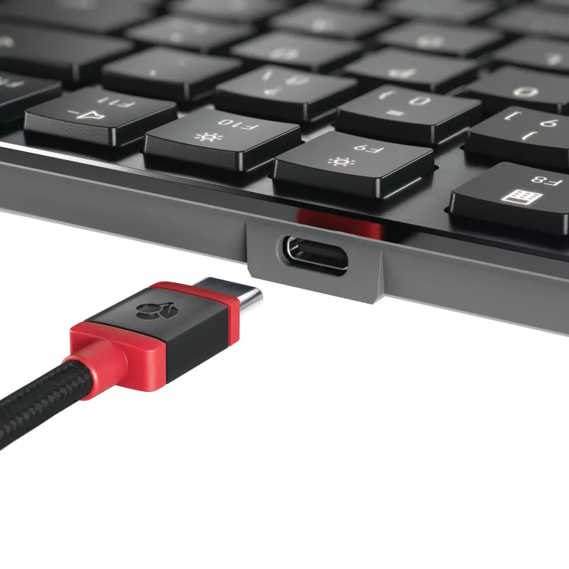 CHERRY KW X ULP 2.0 MINI Tastatur Home/Office USB + RF Wireless + Bluetooth QWERTZ Deutsch Schwarz