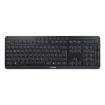 CHERRY Stream Ultimate Tastatur Home/Office USB + RF Wireless + Bluetooth QWERTZ Deutsch Schwarz