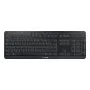 CHERRY Stream Ultimate Tastatur Home/Office USB + RF Wireless + Bluetooth QWERTZ Deutsch Schwarz