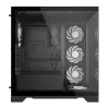 XPG INVADER X Mid-Tower schwarz, Midi Tower, PC, Schwarz, ATX, micro ATX, Mini-ITX, SPCC, 17,5 cm