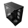 XPG INVADER X Mid-Tower schwarz, Midi Tower, PC, Schwarz, ATX, micro ATX, Mini-ITX, SPCC, 17,5 cm