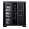 XPG INVADER X BTF MID-TOWER-Gehäuse Schwarz, Midi Tower, PC, Schwarz, ATX, micro ATX, Mini-ATX, SPCC, Temperglas, 17,5 cm