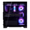XPG INVADER X BTF MID-TOWER-Gehäuse Schwarz, Midi Tower, PC, Schwarz, ATX, micro ATX, Mini-ATX, SPCC, Temperglas, 17,5 cm