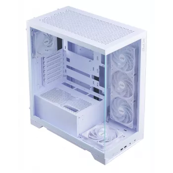 XPG INVADER X BTF MID-TOWER-GEHÄUSE Weiß, Midi-Tower, PC, Weiß, ATX, micro ATX, Mini-ATX, SPCC, Temperglas, 17,5 cm