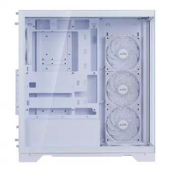 XPG INVADER X BTF MID-TOWER-GEHÄUSE Weiß, Midi-Tower, PC, Weiß, ATX, micro ATX, Mini-ATX, SPCC, Temperglas, 17,5 cm