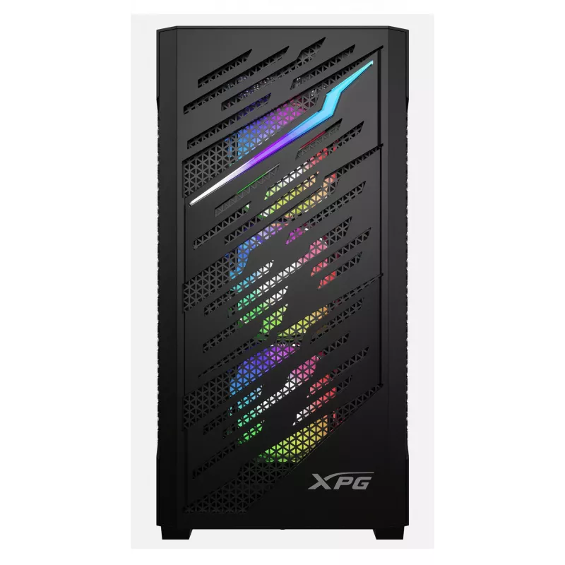 XPG STARKER AIR BTF Mid-Tower Schwarz, Midi Tower, PC, Schwarz, ATX, EATX, micro ATX, Mini-ITX, SPCC, Tempered Glass, Gaming