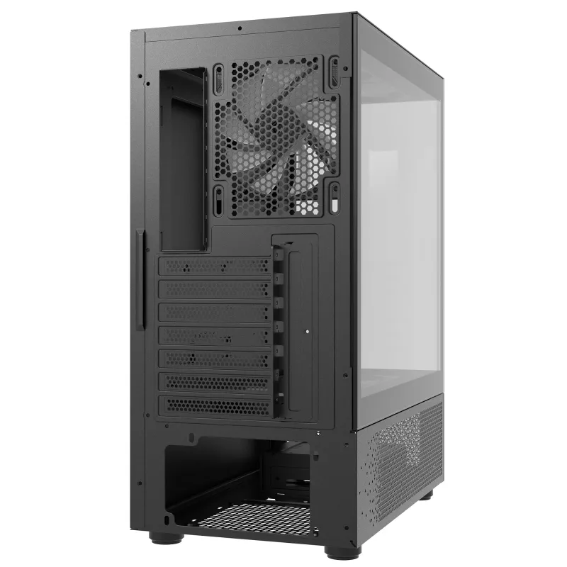 XPG INVADER X MINI KOMPAKTES MID-TOWER-GEHÄUSE Schwarz, Midi Tower, PC, Schwarz, ATX, micro ATX, Mini-ITX, SPCC, 16,6 cm
