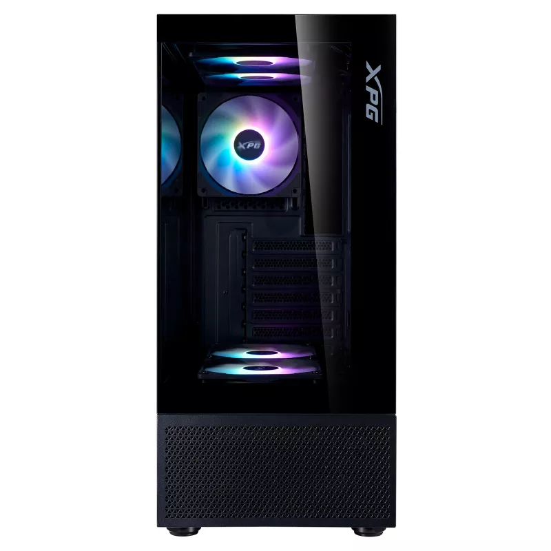 XPG INVADER X MINI KOMPAKTES MID-TOWER-GEHÄUSE Schwarz, Midi Tower, PC, Schwarz, ATX, micro ATX, Mini-ITX, SPCC, 16,6 cm