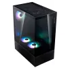 XPG INVADER X MINI KOMPAKTES MID-TOWER-GEHÄUSE Schwarz, Midi Tower, PC, Schwarz, ATX, micro ATX, Mini-ITX, SPCC, 16,6 cm