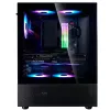 XPG INVADER X MINI KOMPAKTES MID-TOWER-GEHÄUSE Schwarz, Midi Tower, PC, Schwarz, ATX, micro ATX, Mini-ITX, SPCC, 16,6 cm