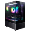 XPG INVADER X MINI KOMPAKTES MID-TOWER-GEHÄUSE Schwarz, Midi Tower, PC, Schwarz, ATX, micro ATX, Mini-ITX, SPCC, 16,6 cm