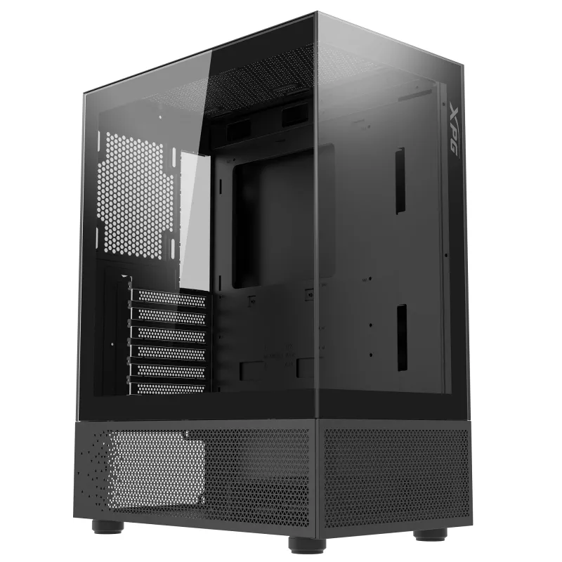 XPG INVADER X MINI KOMPAKTES MID-TOWER-GEHÄUSE Schwarz, Midi Tower, PC, Schwarz, ATX, micro ATX, Mini-ITX, SPCC, 16,6 cm
