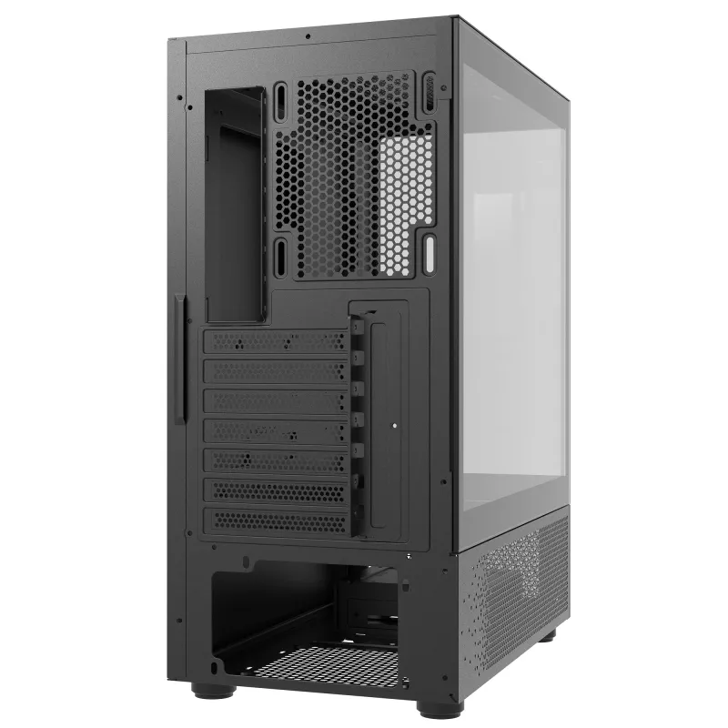 XPG INVADER X MINI KOMPAKTES MID-TOWER-GEHÄUSE Schwarz, Midi Tower, PC, Schwarz, ATX, micro ATX, Mini-ITX, SPCC, 16,6 cm