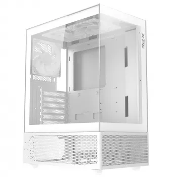 XPG INVADER X MINI KOMPAKTES MID-TOWER-GEHÄUSE White, Midi Tower, PC, Weiß, ATX, micro ATX, Mini-ITX, SPCC, 16,6 cm