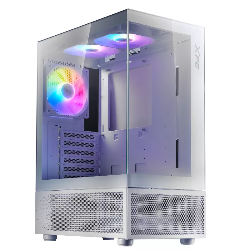XPG INVADER X MINI KOMPAKTES MID-TOWER-GEHÄUSE White, Midi Tower, PC, Weiß, ATX, micro ATX, Mini-ITX, SPCC, 16,6 cm