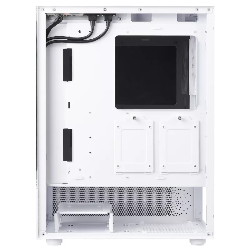 XPG INVADER X MINI KOMPAKTES MID-TOWER-GEHÄUSE White, Midi Tower, PC, Weiß, ATX, micro ATX, Mini-ITX, SPCC, 16,6 cm
