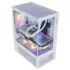 XPG INVADER X MINI KOMPAKTES MID-TOWER-GEHÄUSE White, Midi Tower, PC, Weiß, ATX, micro ATX, Mini-ITX, SPCC, 16,6 cm