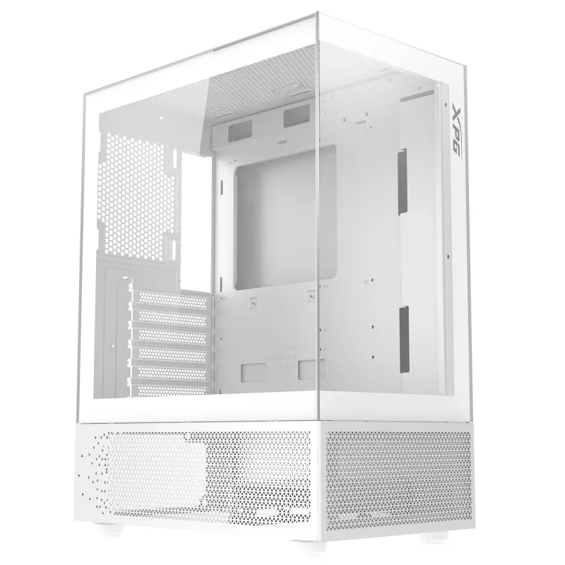 XPG INVADER X MINI KOMPAKTES MID-TOWER-GEHÄUSE White, Midi Tower, PC, Weiß, ATX, micro ATX, Mini-ITX, SPCC, 16,6 cm