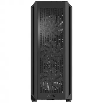 XPG VALOR AIR PLUS MID-TOWER-Gehäuse Schwarz, Midi Tower, PC, Schwarz, ATX, micro ATX, Mini-ITX, SPCC, 16 cm