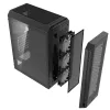 XPG VALOR AIR PLUS MID-TOWER-Gehäuse Schwarz, Midi Tower, PC, Schwarz, ATX, micro ATX, Mini-ITX, SPCC, 16 cm