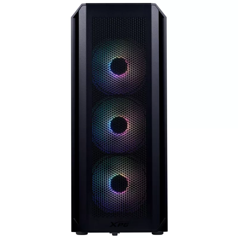 XPG VALOR AIR PLUS MID-TOWER-Gehäuse Schwarz, Midi Tower, PC, Schwarz, ATX, micro ATX, Mini-ITX, SPCC, 16 cm