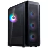 XPG VALOR AIR PLUS MID-TOWER-Gehäuse Schwarz, Midi Tower, PC, Schwarz, ATX, micro ATX, Mini-ITX, SPCC, 16 cm