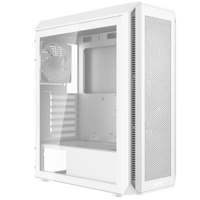 XPG VALOR AIR PLUS MID-TOWER-Gehäuse Weiß, Midi-Tower, PC, Weiß, ATX, micro ATX, Mini-ITX, SPCC, 16 cm