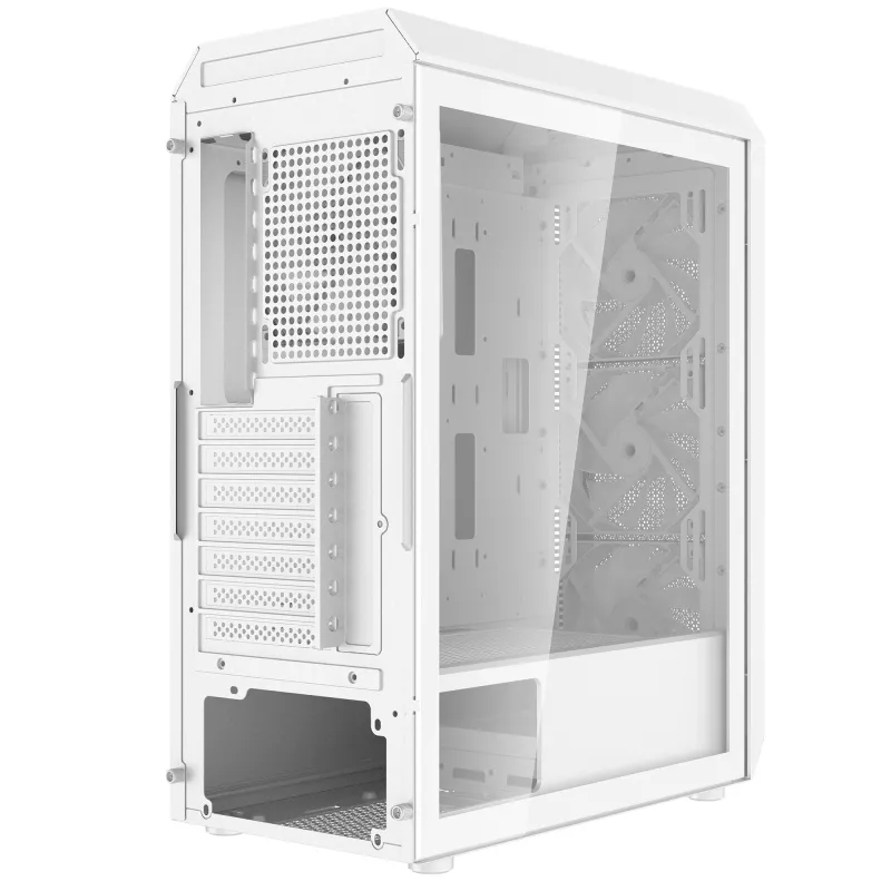 XPG VALOR AIR PLUS MID-TOWER-Gehäuse Weiß, Midi-Tower, PC, Weiß, ATX, micro ATX, Mini-ITX, SPCC, 16 cm