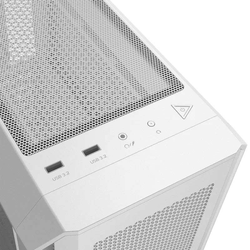 XPG VALOR AIR PLUS MID-TOWER-Gehäuse Weiß, Midi-Tower, PC, Weiß, ATX, micro ATX, Mini-ITX, SPCC, 16 cm