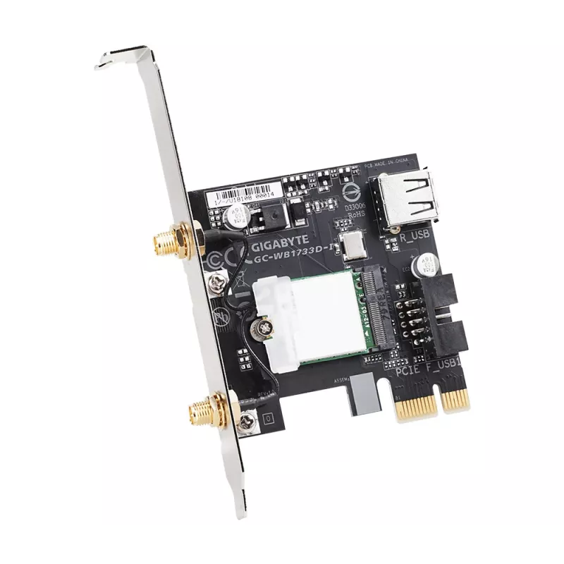GIGABYTE GC-WB1733D-I Netzwerkkarte Intern WLAN / Bluetooth 1733 Mbit/s