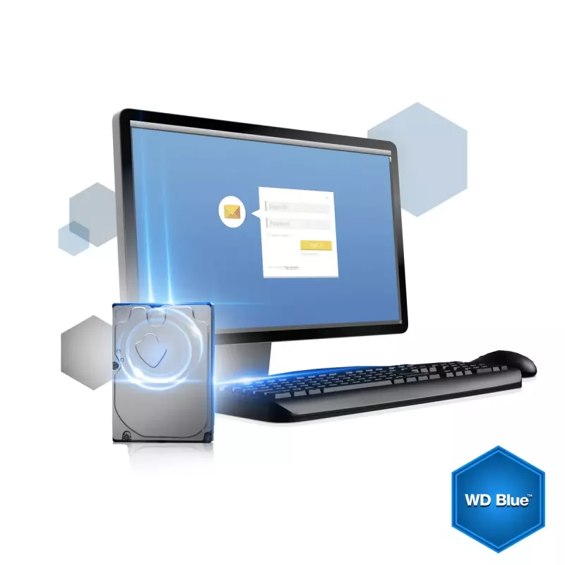 WESTERN DIGITAL Festplatte - Wd Blue WD5000AZLX - 500GB - SATA 3.5in - 7200rpm - 32MB Puffer