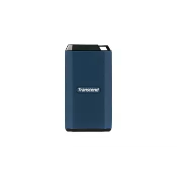TRANSCEND SSD - Esd410c Tragbares Laufwerk - 1TB - USB Typ C / A - Dunkelblau