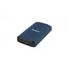 TRANSCEND SSD - Esd410c Tragbares Laufwerk - 1TB - USB Typ C / A - Dunkelblau