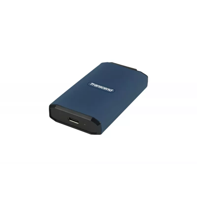 TRANSCEND SSD - Esd410c Tragbares Laufwerk - 1TB - USB Typ C / A - Dunkelblau