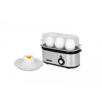 Unold 38610 Eierkocher 3 Eier 210 W Edelstahl