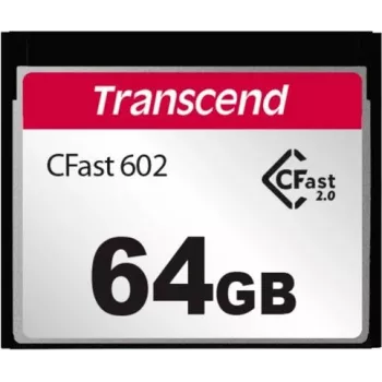 TRANSCEND Cfast 2.0 Cfx602 64GB SATA III MLC NAND Flash