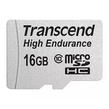 Flash-Speicher Transcend 16GB MicroSDHC Class 10 mit Adapter