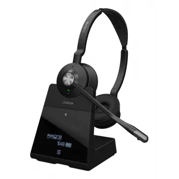 Jabra Engage 75 SE - Stereo, EMEA Low Power, kabellos, 40 - 16000 Hz, Büro/Callcenter, 90 g, Headset, Schwarz