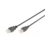 DIGITUS ASSMANN USB 2.0 Verlängerungskabel, Typ A M/F, 5m USB 2.0 konform Schwarz
