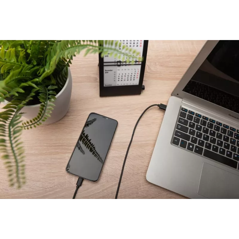 DIGITUS ASSMANN USB Type-C Verbindungskabel, Typ C auf A M/M, 1m Super Speed Schwarz