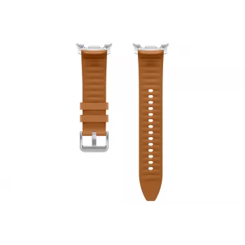 Hybrid-Armband für Samsung Galaxy Watch8 S/M/L, Farbe Caramel, kompatibel mit Galaxy Watch8 (ET-SLL50LAEGEU)