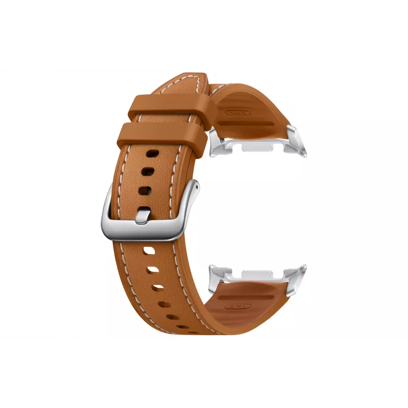 Hybrid-Armband für Samsung Galaxy Watch8 S/M/L, Farbe Caramel, kompatibel mit Galaxy Watch8 (ET-SLL50LAEGEU)