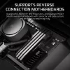 PC-Gehäuse CORSAIR FRAME 5000D RS ARGB Midi-Tower Schwarz — ATX, unterstützt 3x140mm Frontlüfter, 2,5/3,5-Zoll-Laufwerke